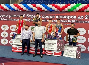 Дагестанские борцы – медалисты международного турнира в Ингушетии Дагестанские борцы – медалисты международного турнира в Ингушетии