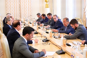 Вступительное слово Министра иностранных дел Российской Федерации С.В.Лаврова в ходе переговоров с Министром иностранных дел и по делам соотечественников за рубежом Сирийской Арабской Республики Ф.Микдадом, Москва, 23 августа 2022 года 